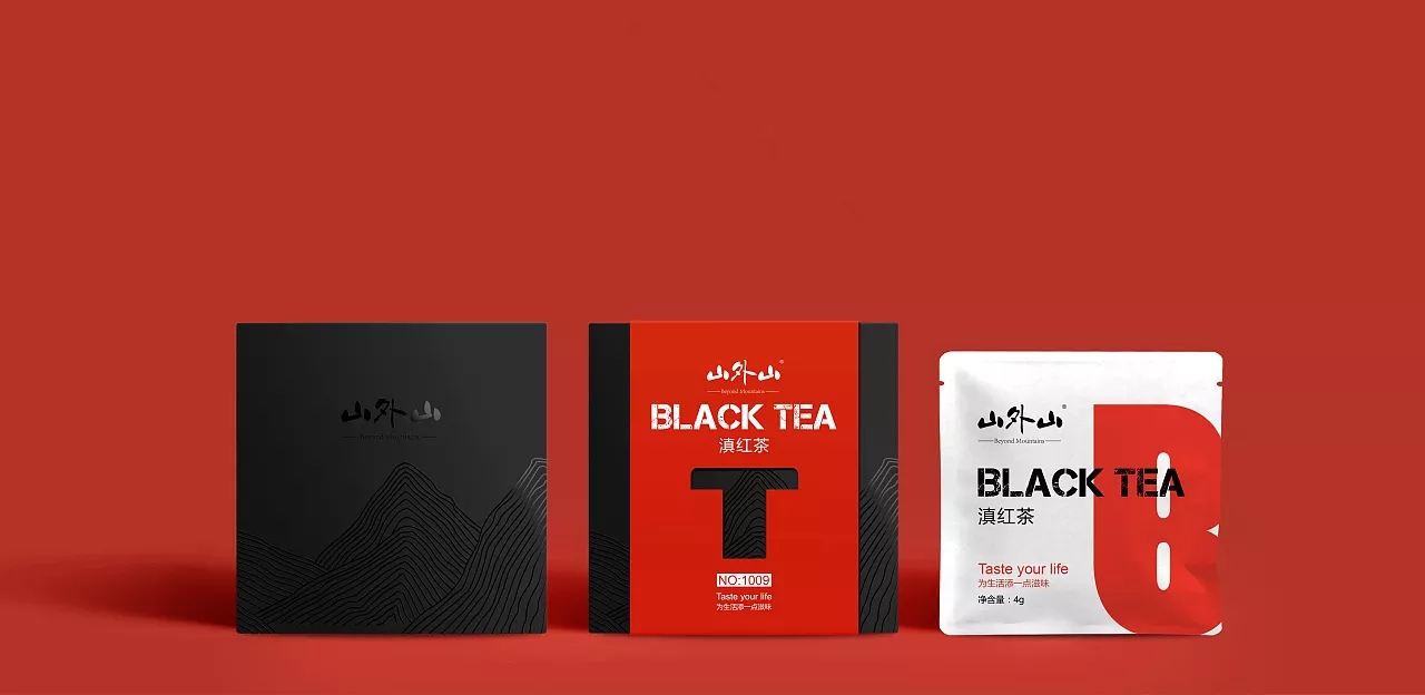 在包装设计中往往需要使用多种字体(图1)