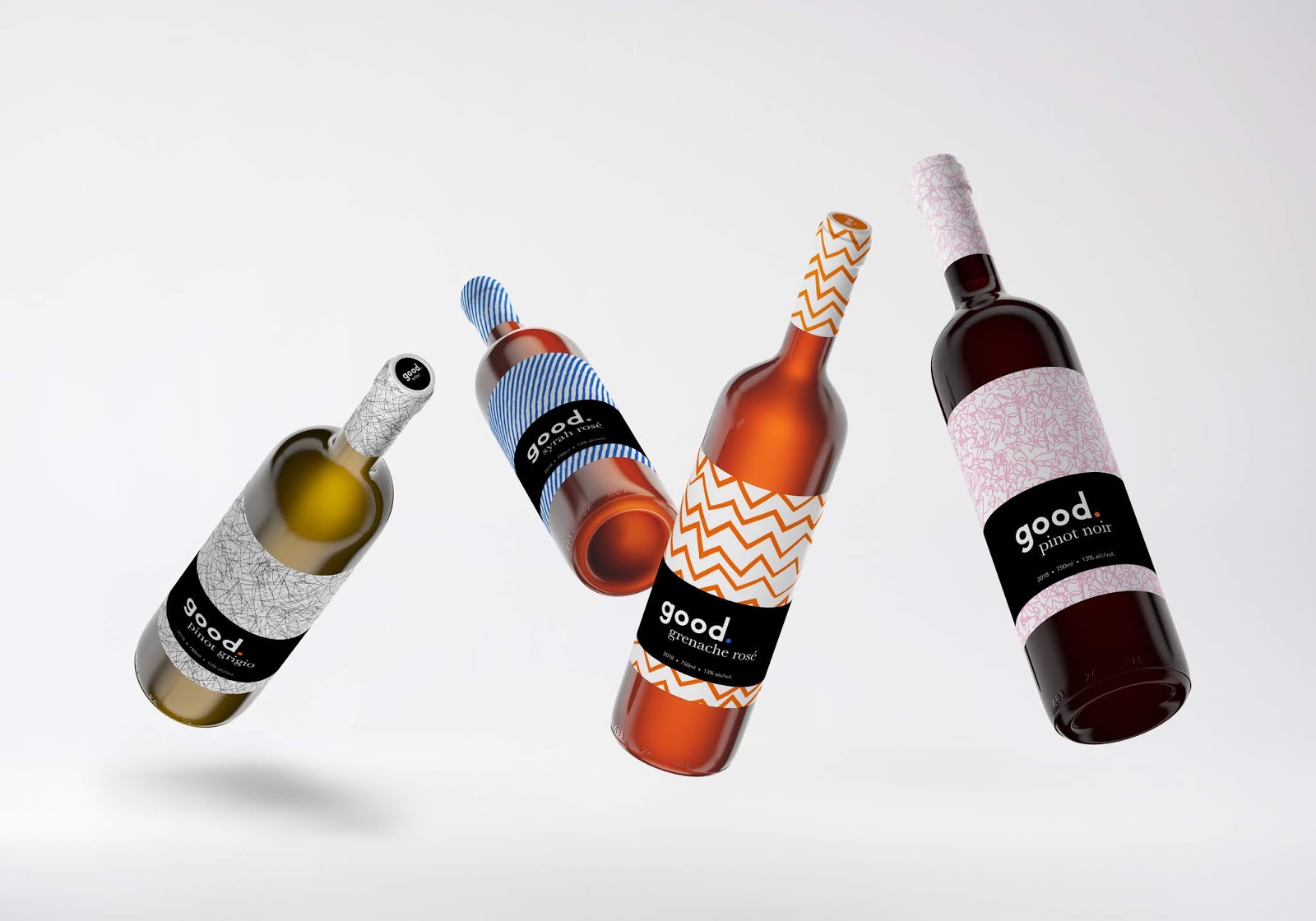 国外葡萄酒品牌包装设计 要所有人都喝得起葡萄(图1)