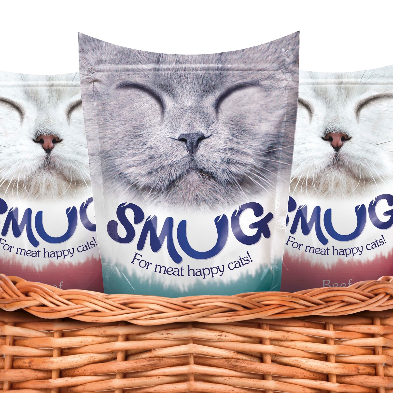 猫粮猫宠物食品西安四喜品牌包装设计