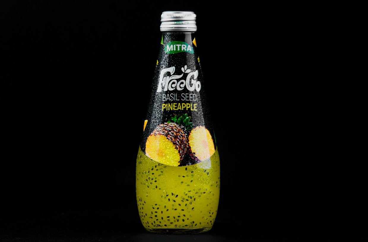 水果味罗勒籽汁包装设计 健康又美味(图4)
