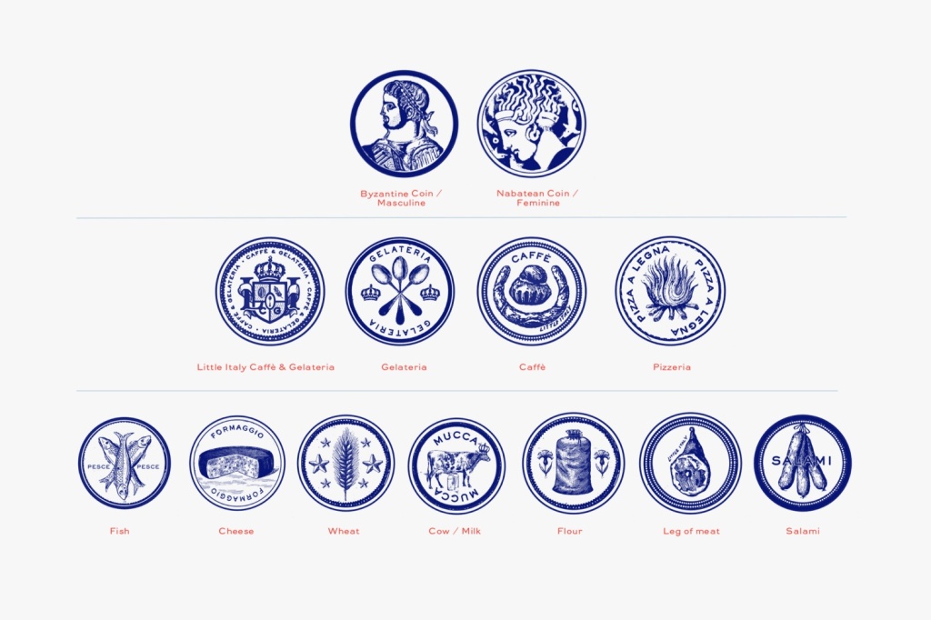 阿拉伯餐厅品牌身份设计(图4)