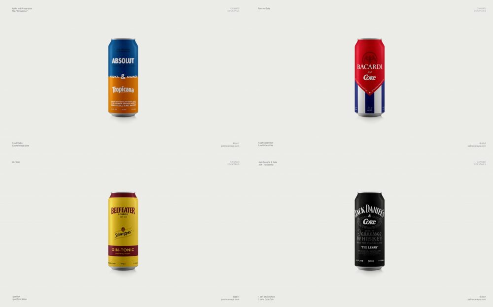 您最有可能永远不会购买的品牌罐装鸡尾酒(图1) 您最有可能永远不会购买的品牌罐装鸡尾酒(图1)