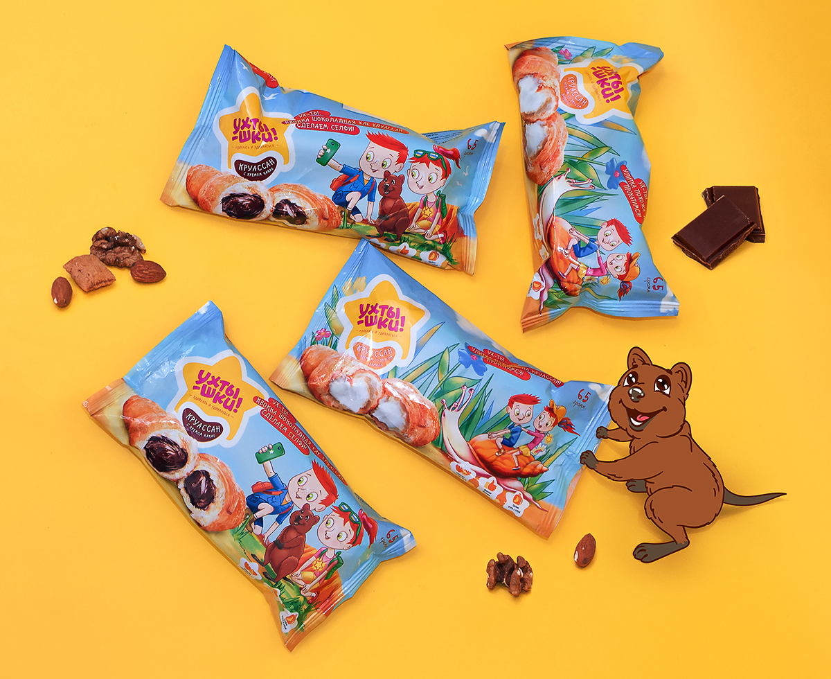 生动有吸引力的儿童牛角面包包装设计(图5) 生动有吸引力的儿童牛角面包包装设计(图5)