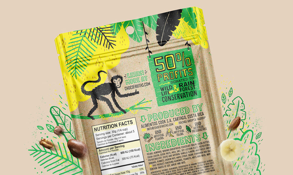 混合坚果每日坚果的包装设计来自哥斯达黎加(图5)