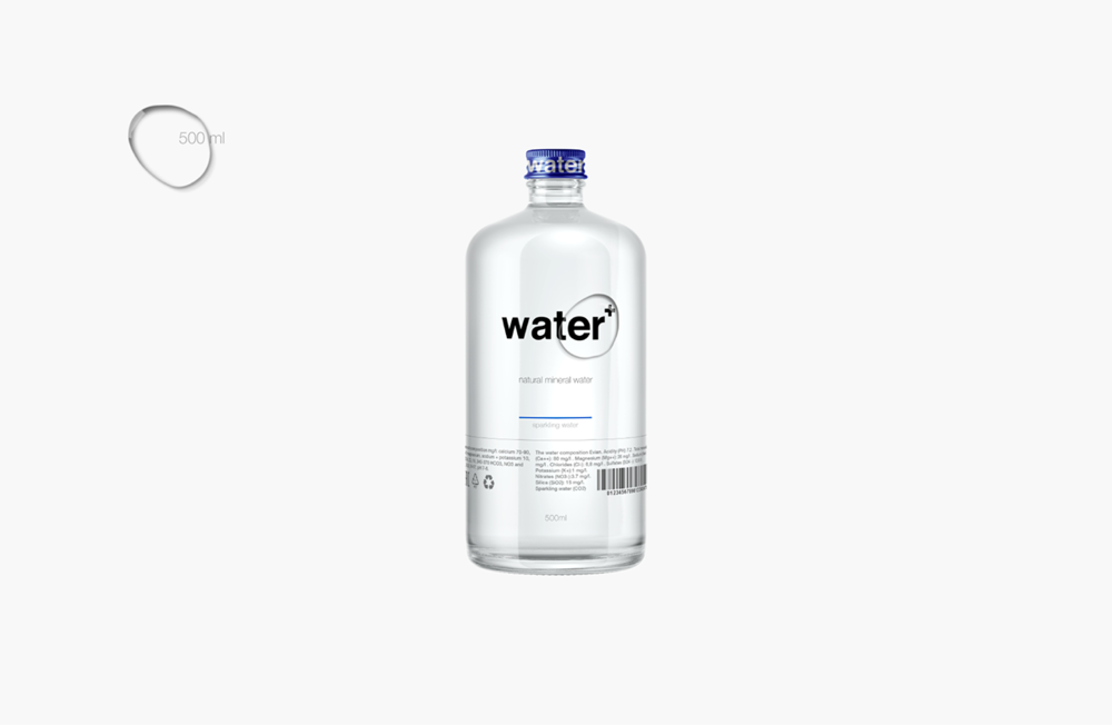 简约矿泉水包装设计(图5) 简约矿泉水包装设计(图5)