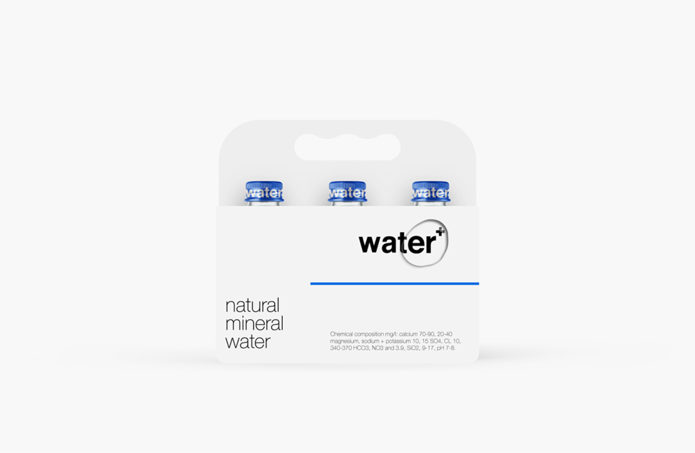 简约矿泉水包装设计(图7) 简约矿泉水包装设计(图7)