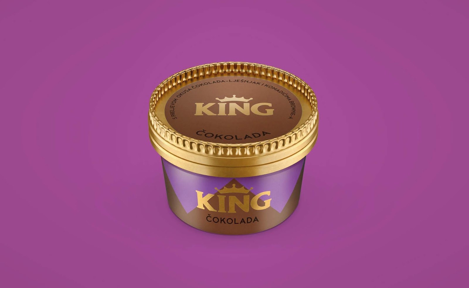新型King冰淇淋杯装的包装设计(图3) 新型King冰淇淋杯装的包装设计(图3)