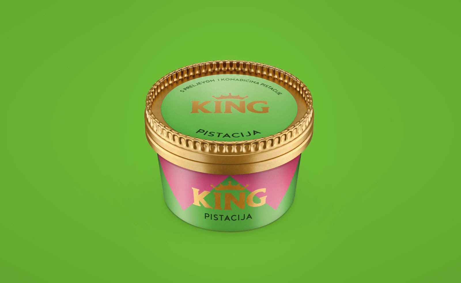 新型King冰淇淋杯装的包装设计(图1) 新型King冰淇淋杯装的包装设计(图1)