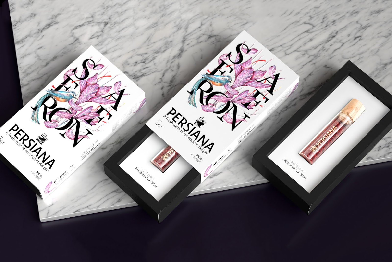 藏红花礼盒包装设计(图3) 藏红花礼盒包装设计(图3)