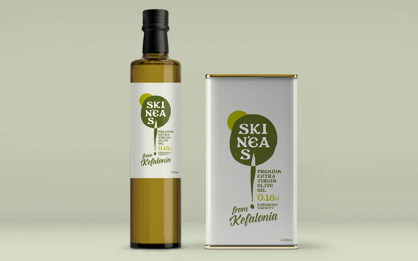特色高端食用油包装设计(图2) 包装设计