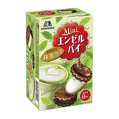 抹茶牛奶巧克力派包装设计(图1) 抹茶牛奶巧克力派包装设计(图1)