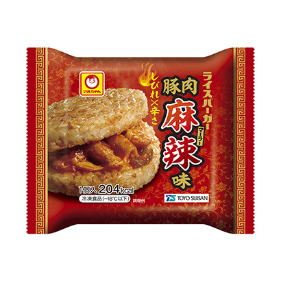猪肉麻辣味的米饭饼包装设计(图1)