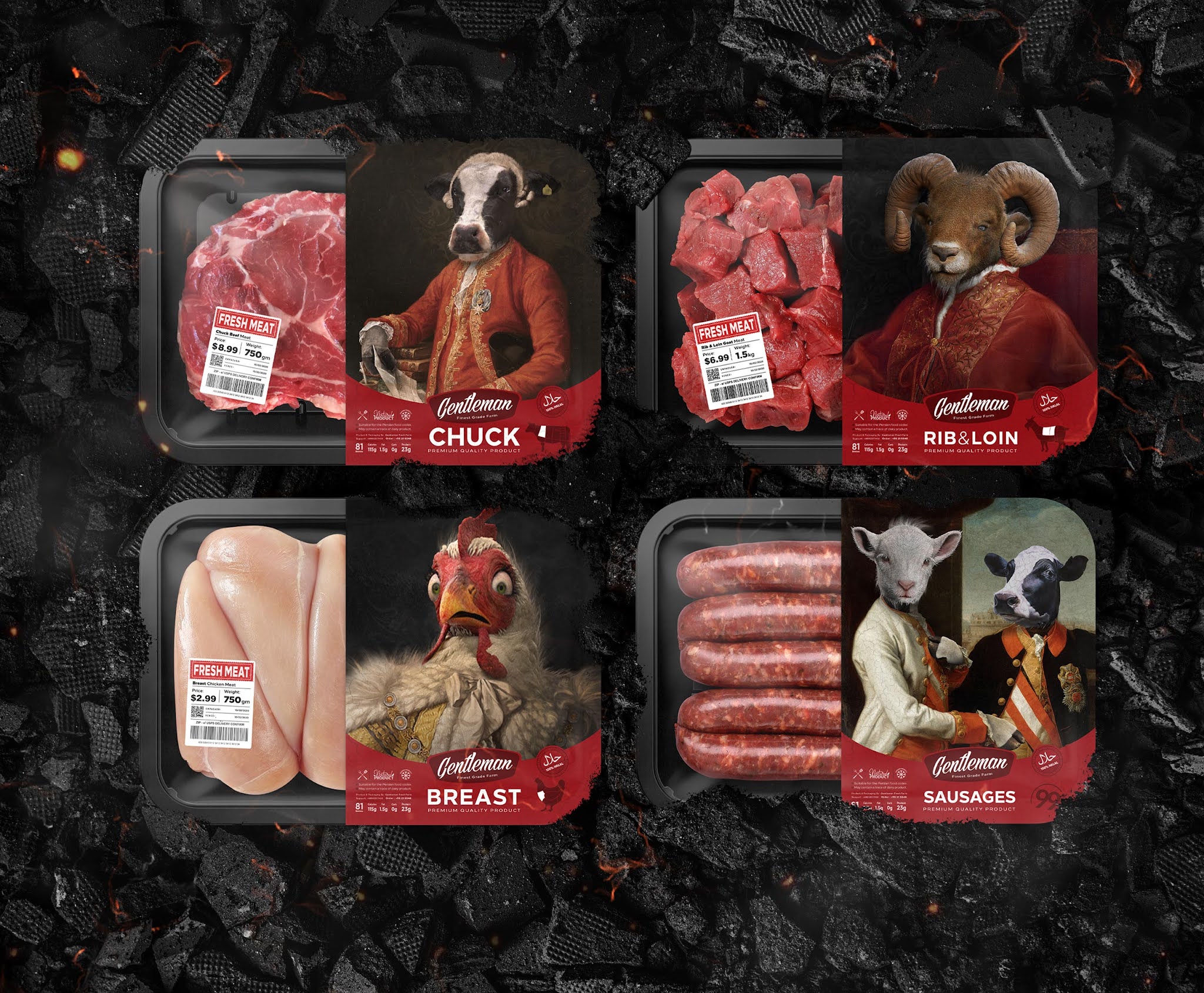 肉类新鲜食品怎么设计包装(图5)