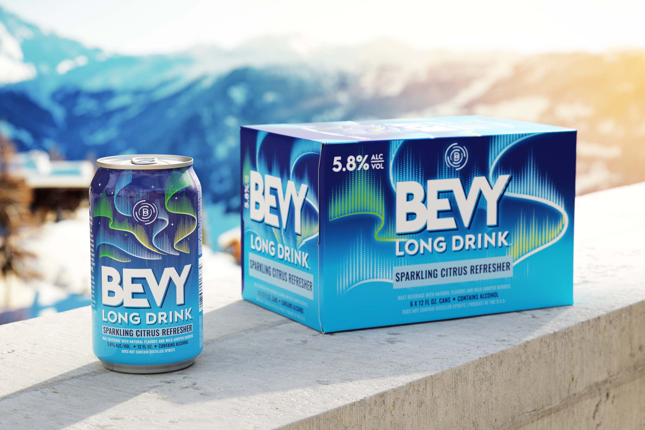 BEVY灌装起泡酒创新包装这样设计(图2)