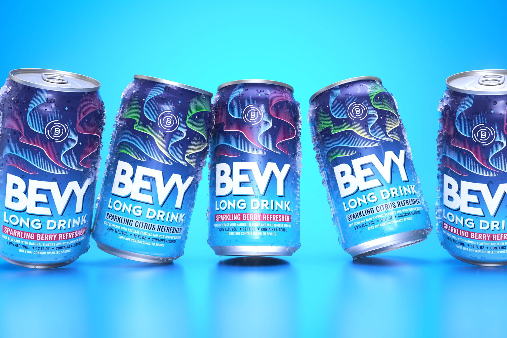 BEVY灌装起泡酒创新包装这样设计(图1)