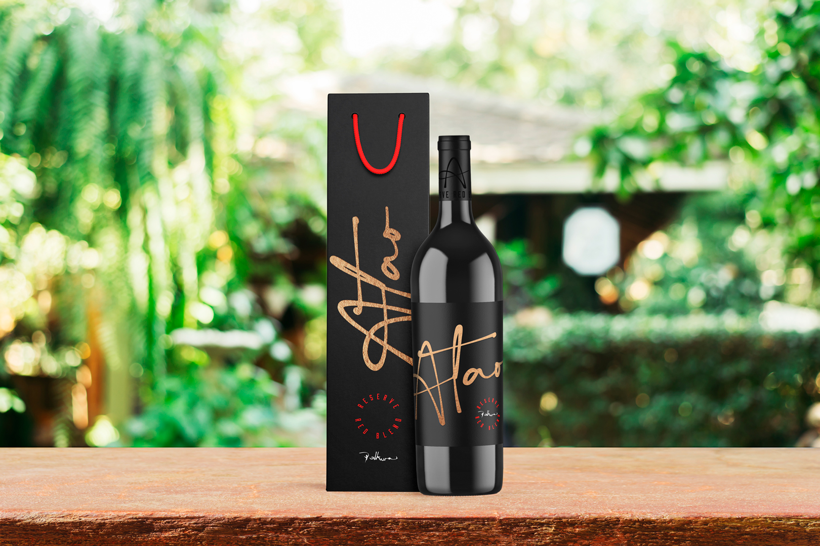 ATAO 珍藏葡萄酒包装设计(图1)