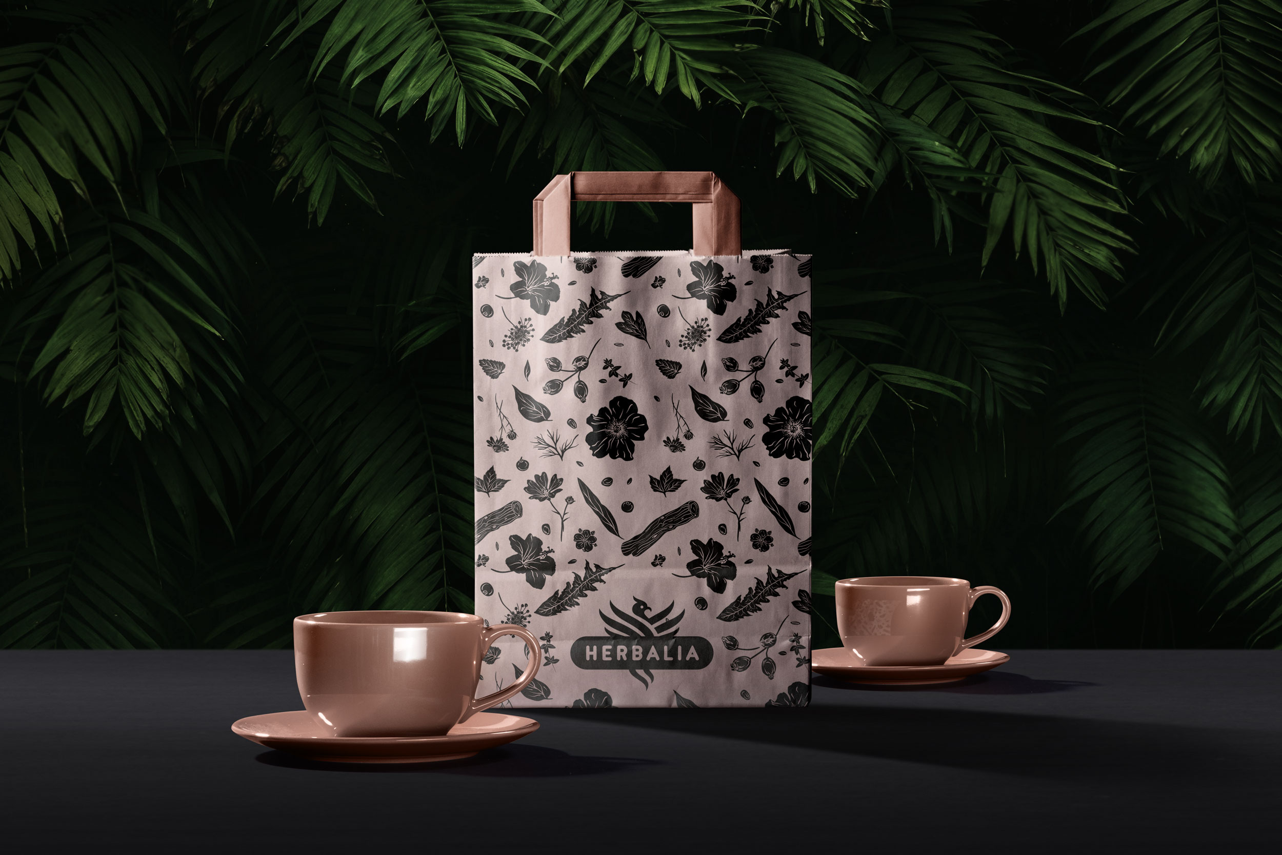 草本植物茶饮品品牌包装设计(图9)