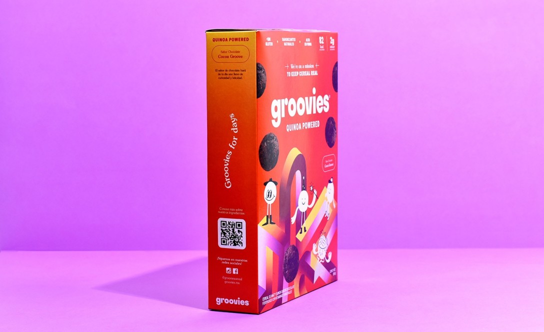 可爱的插图在麦片包装上这样设计很有趣(图9)