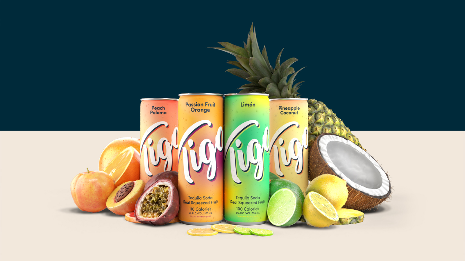 Tigo酒精饮料包装这样设计既现代又有活力(图1)