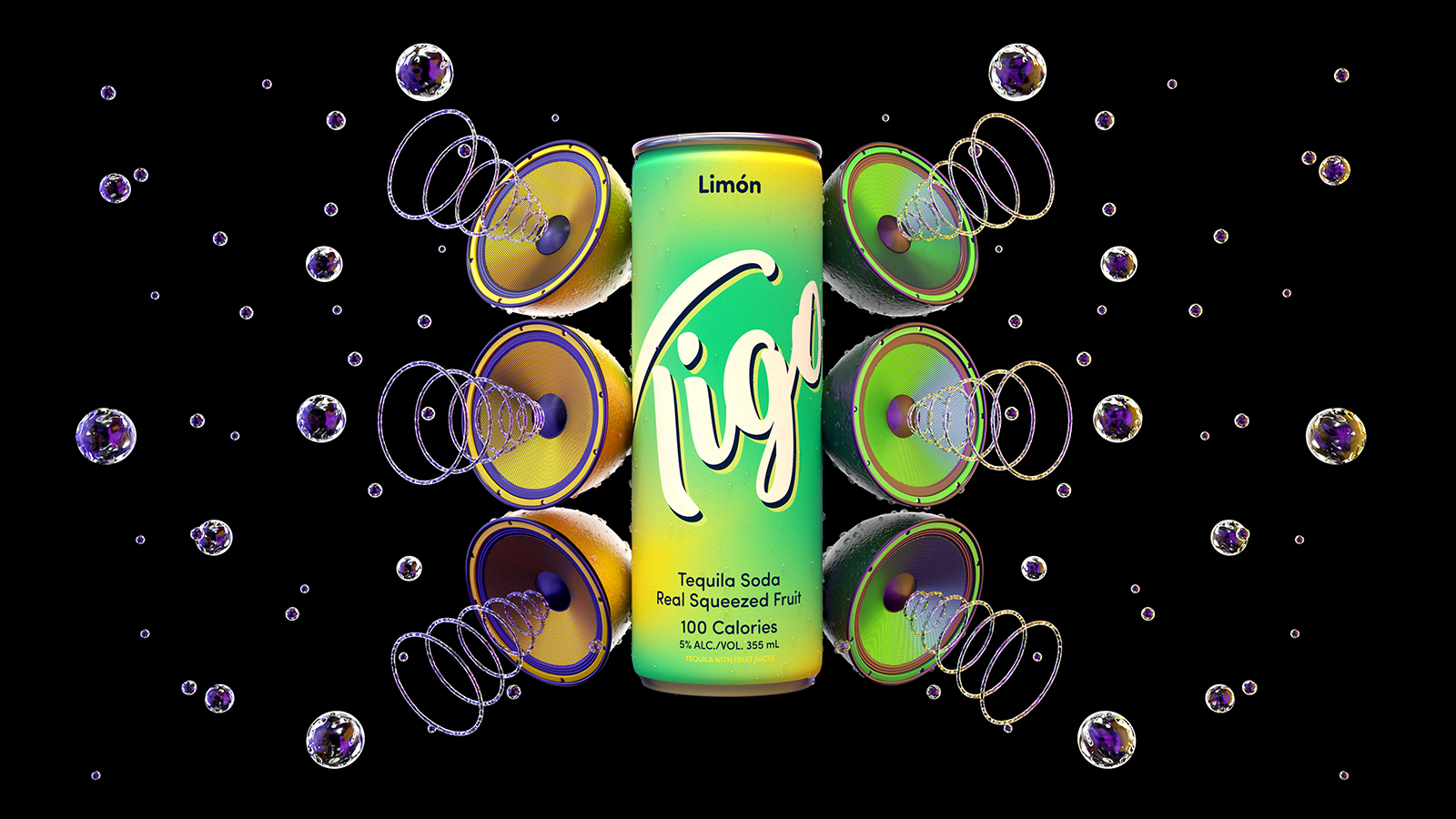 Tigo酒精饮料包装这样设计既现代又有活力(图3)