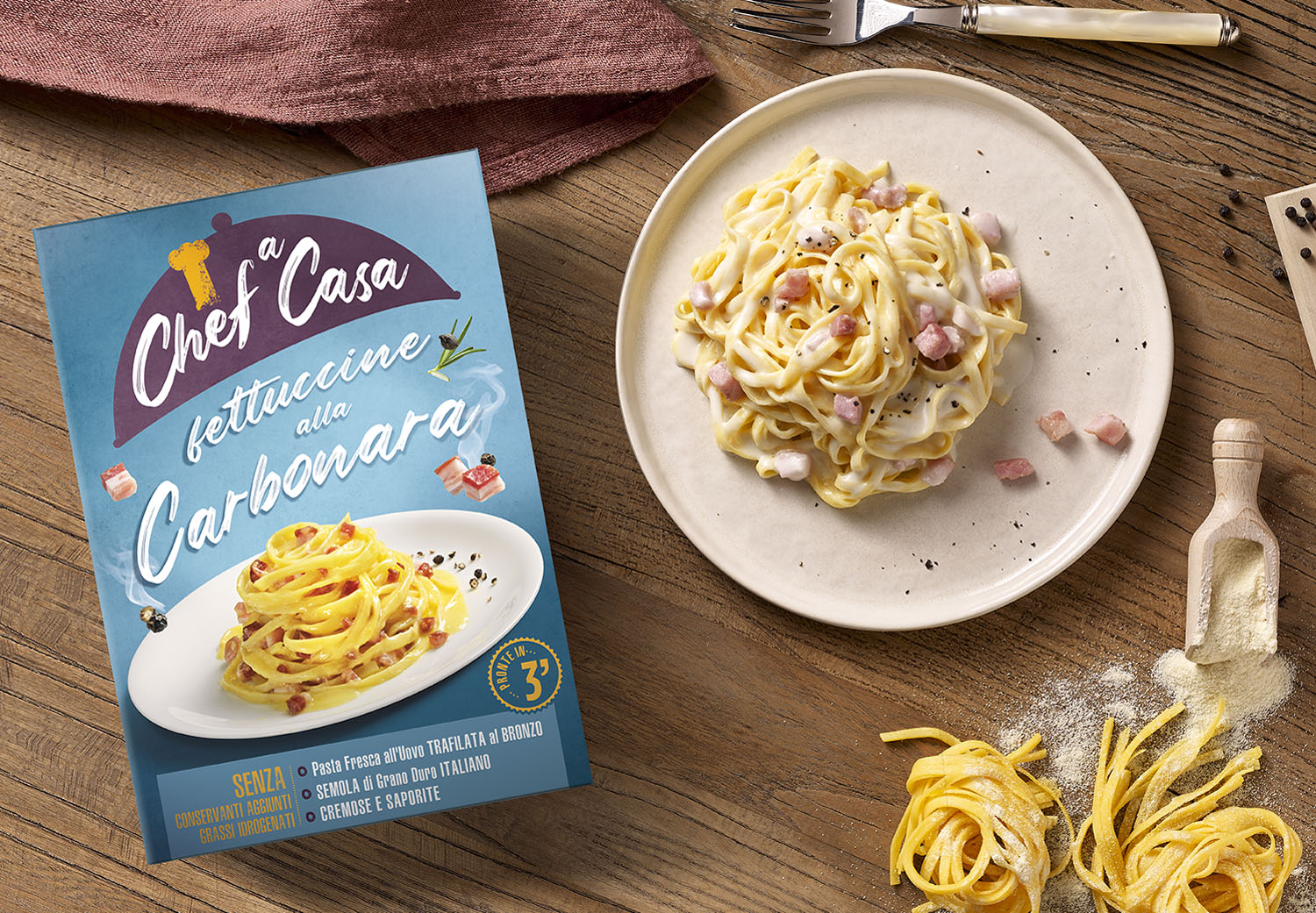 CHEF A CASA食品包装设计参考(图3)