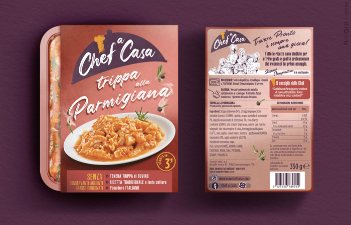 CHEF A CASA食品包装设计参考(图7)