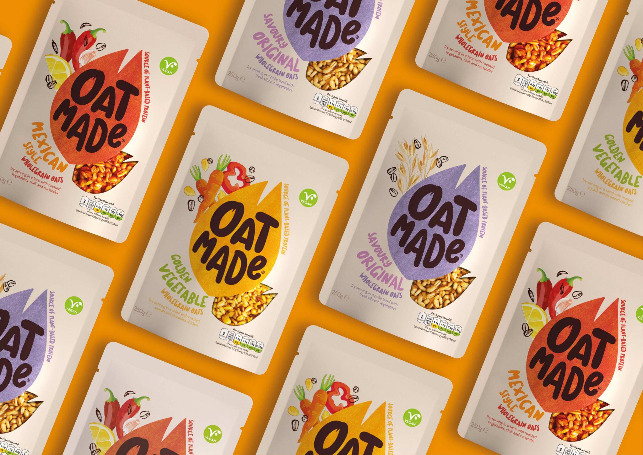​OatMade燕麦片食品创意包装设计(图1)