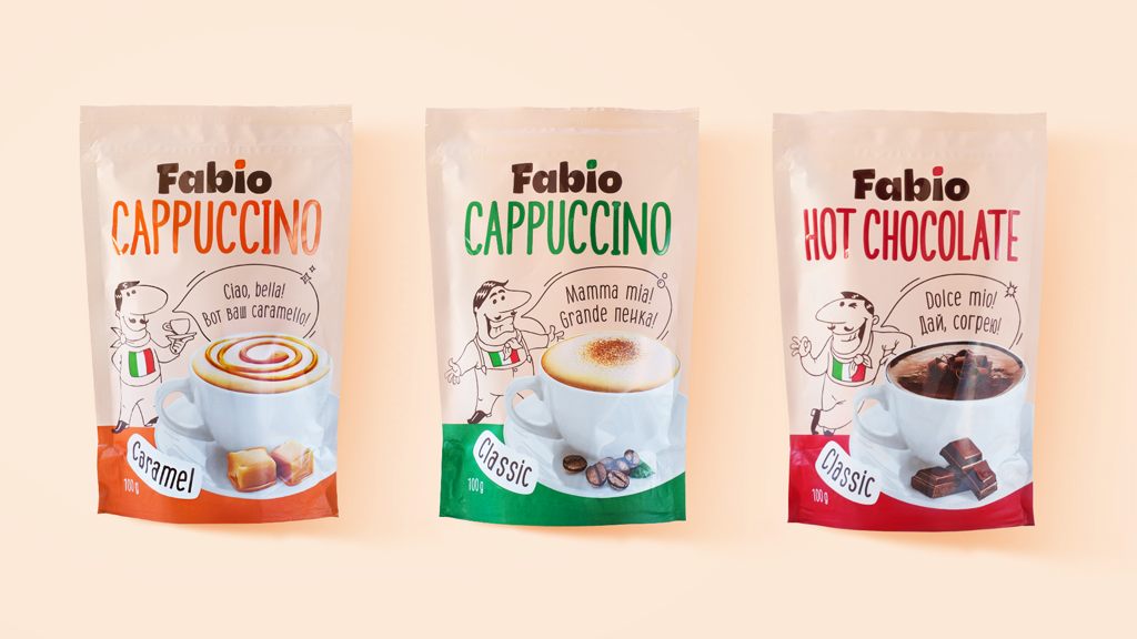 FABIO意大利咖啡饮料包装这样设计(图7)