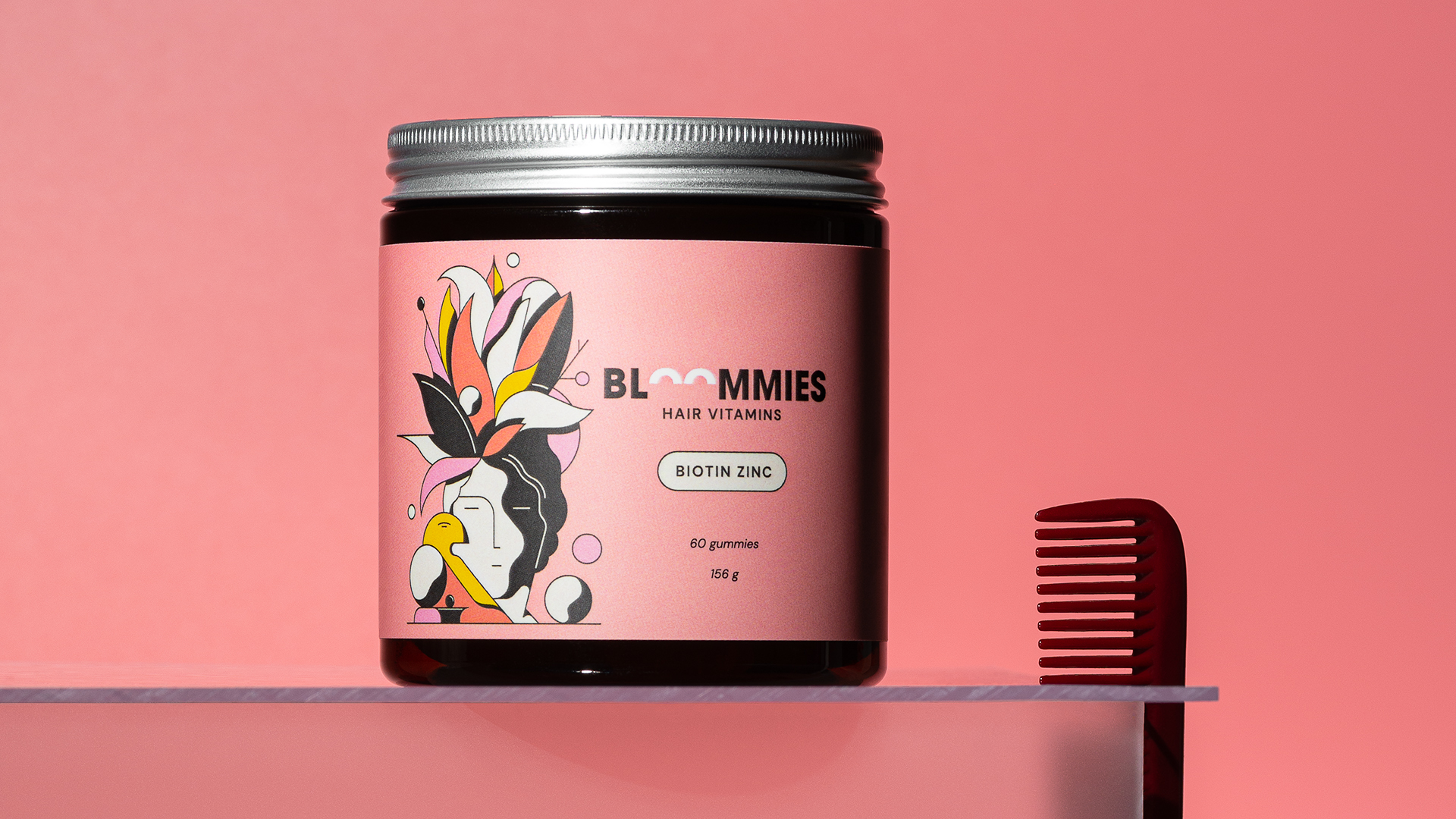 BLOOMIES头发护理产品包装设计(图1)