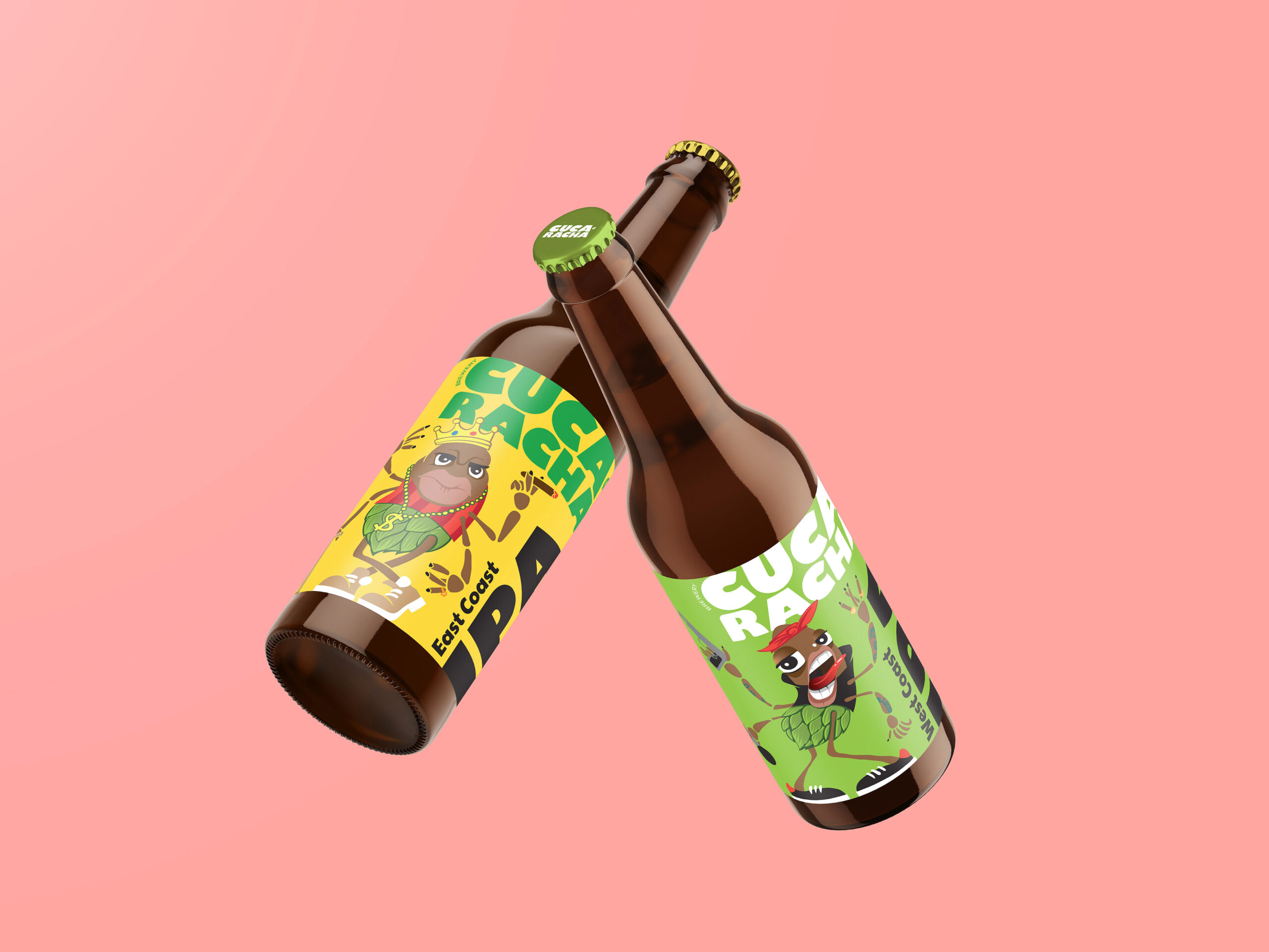 ​Cucaracha精酿啤酒创意包装设计(图3)
