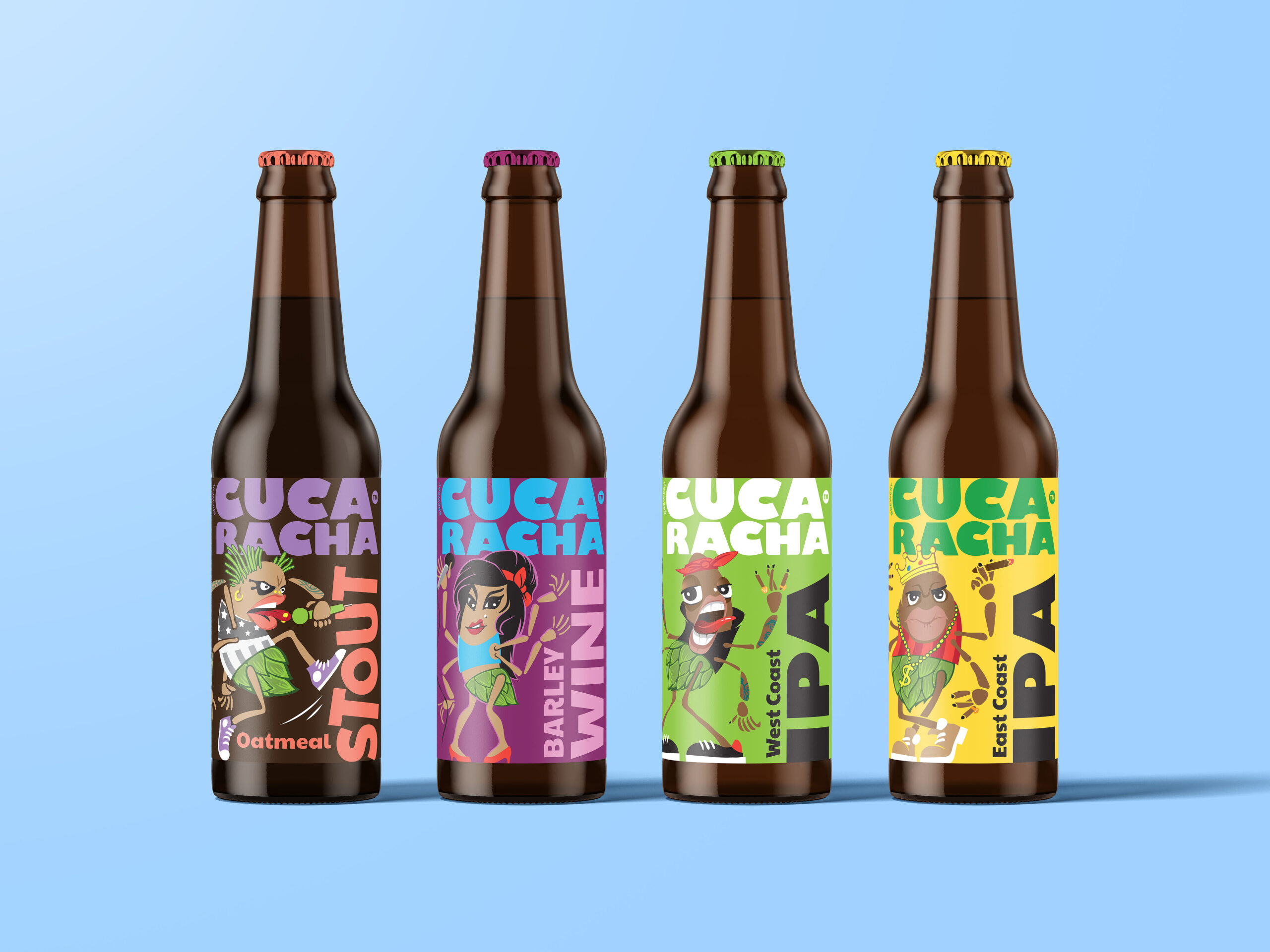 ​Cucaracha精酿啤酒创意包装设计(图1)