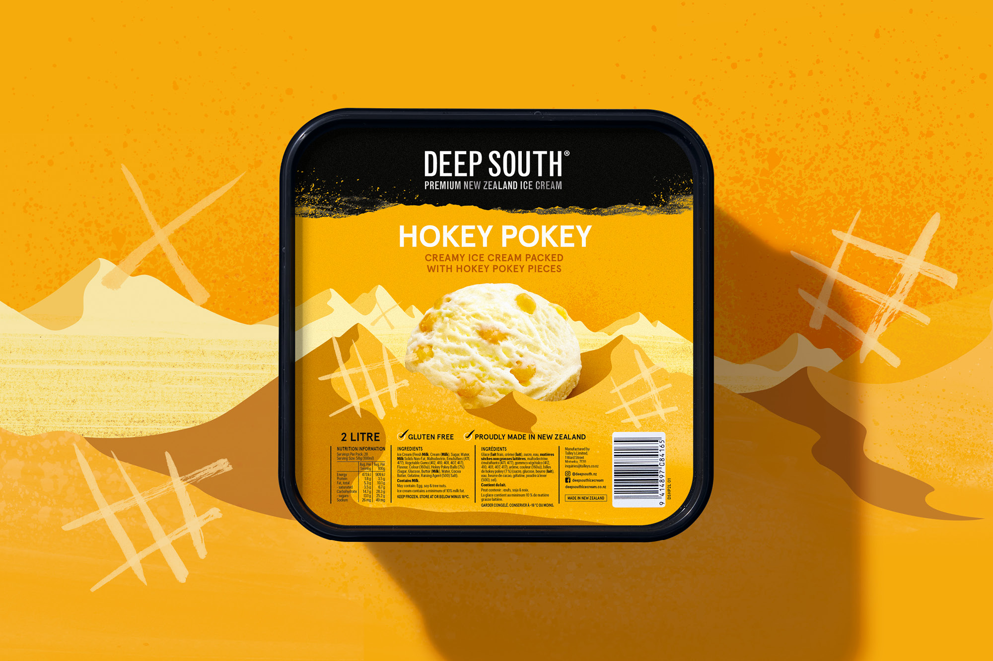 Deep South 冰淇淋产品创意包装设计欣赏(图9)