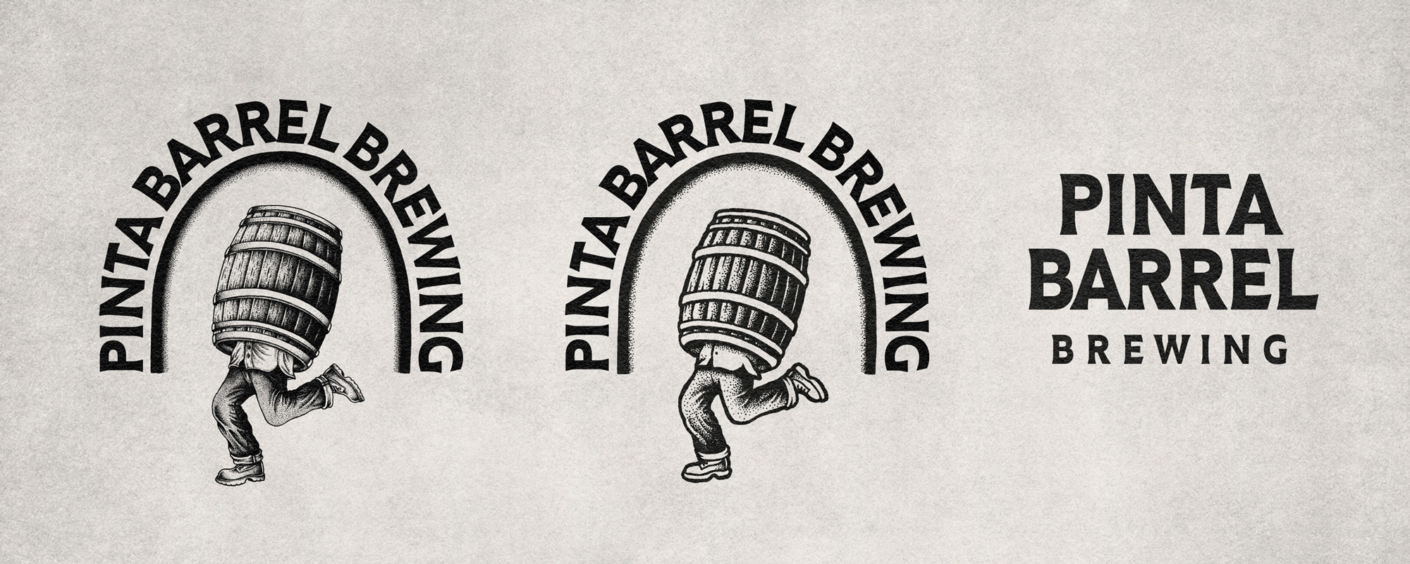 PINTA Barrel Brewing啤酒视觉识别包装设计(图1)