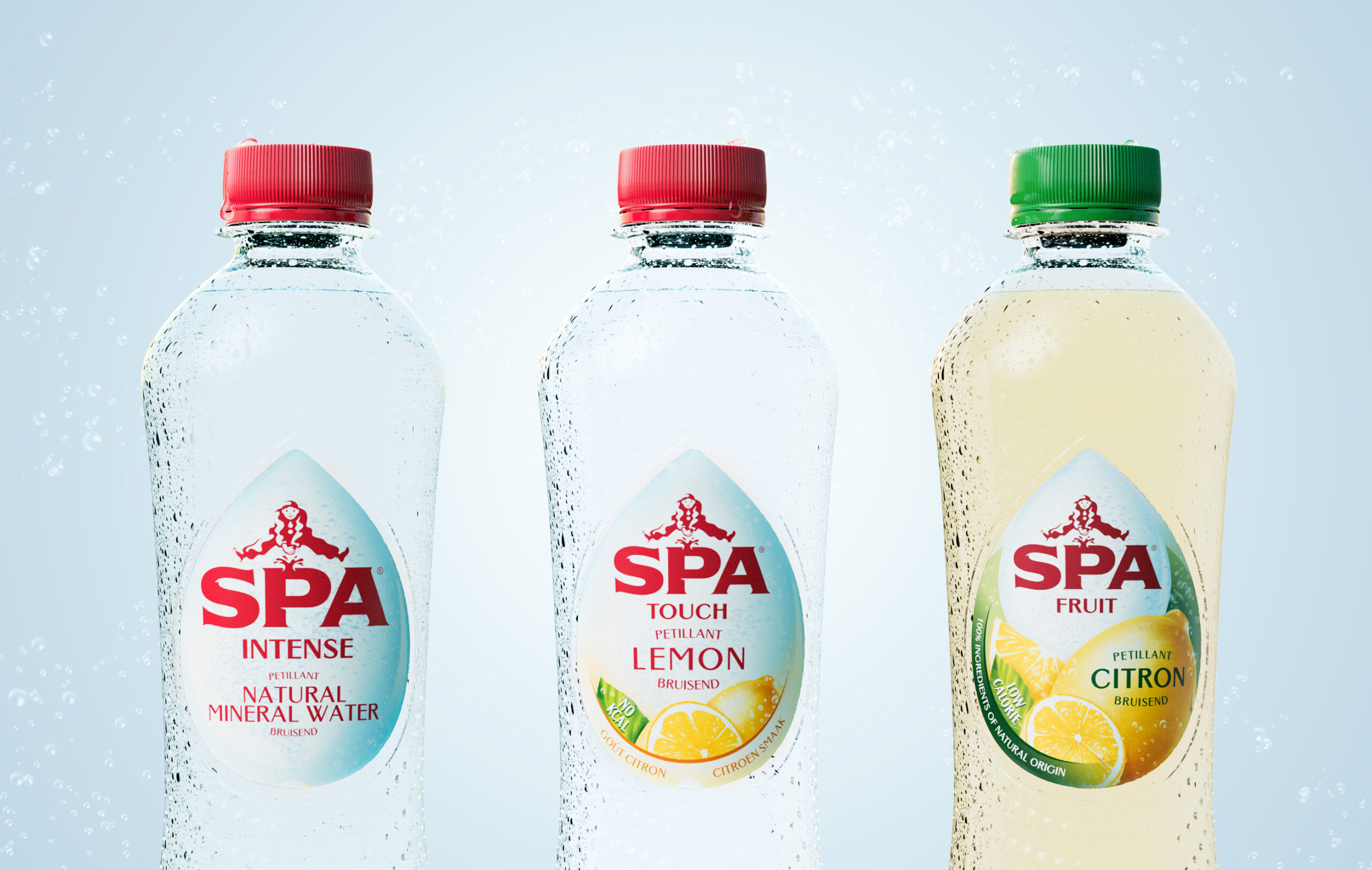SPA纯净水品牌视觉包装设计参考(图2)