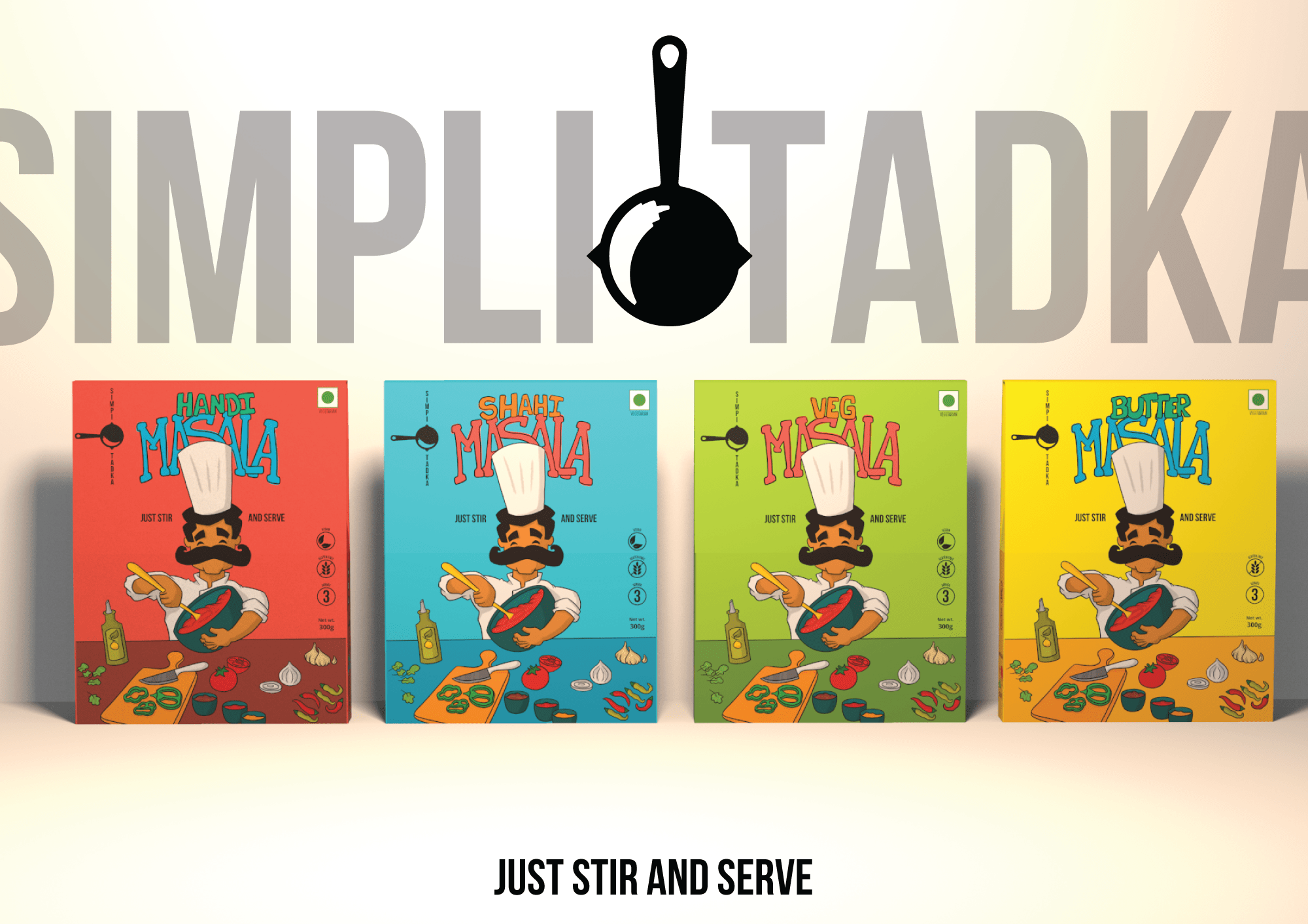  Simpli Tadka系列咖喱包装设计欣赏(图8)