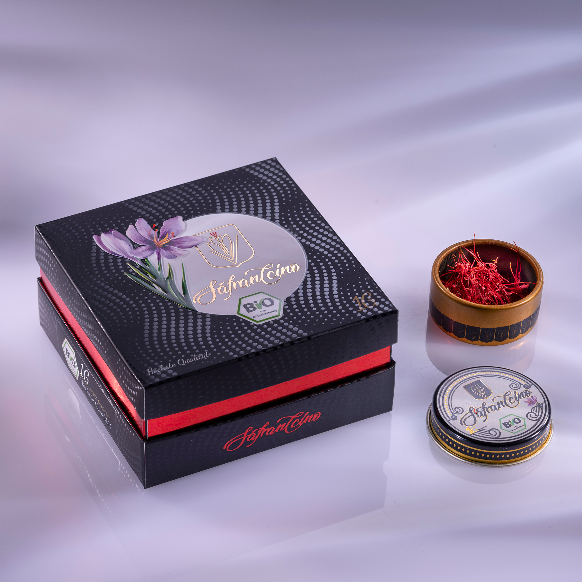 硬盒藏红花包装这样设计很奢华(图1)