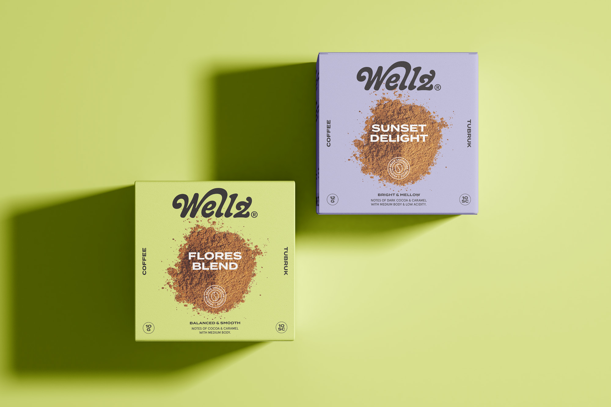 WELLZ速溶咖啡包装设计(图1)