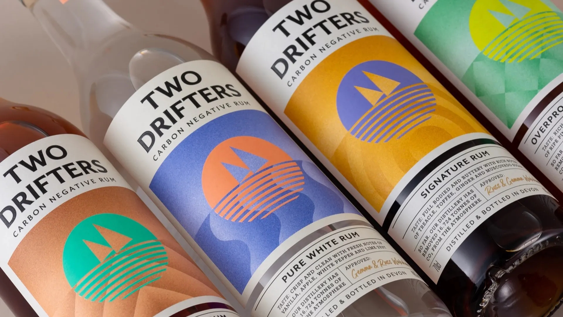 ​Two Drifters朗姆酒创意包装设计参考(图9)