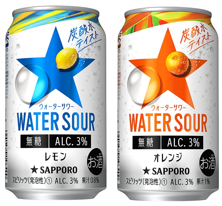 日本风格的低酒精饮料包装设计(图1)