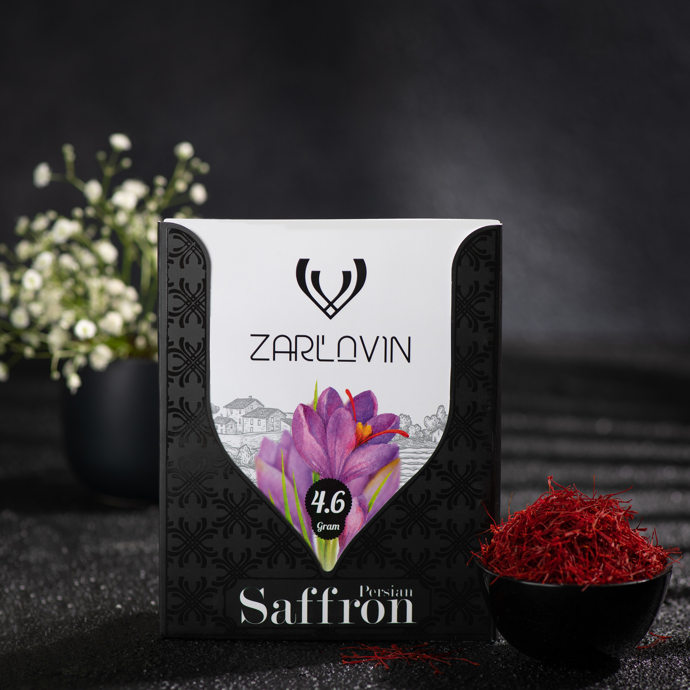 Zerlavin出口藏红花包装的信封设计(图3)