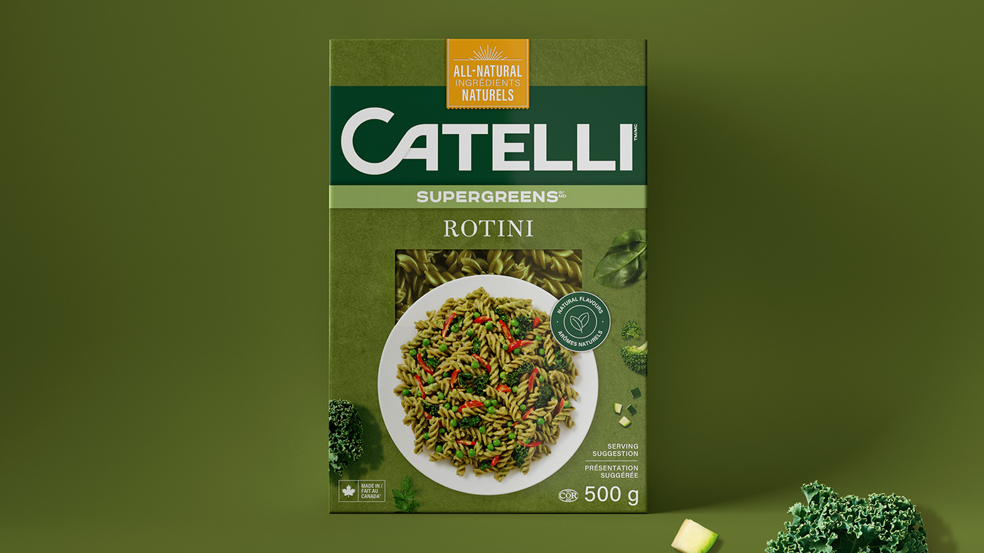 意大利Catelli面食品牌个性化包装设计(图4)