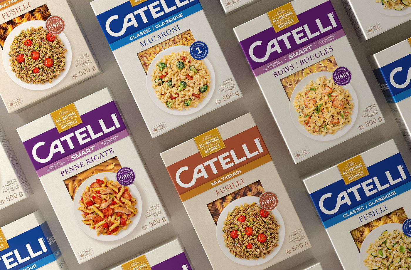 意大利Catelli面食品牌个性化包装设计(图8)