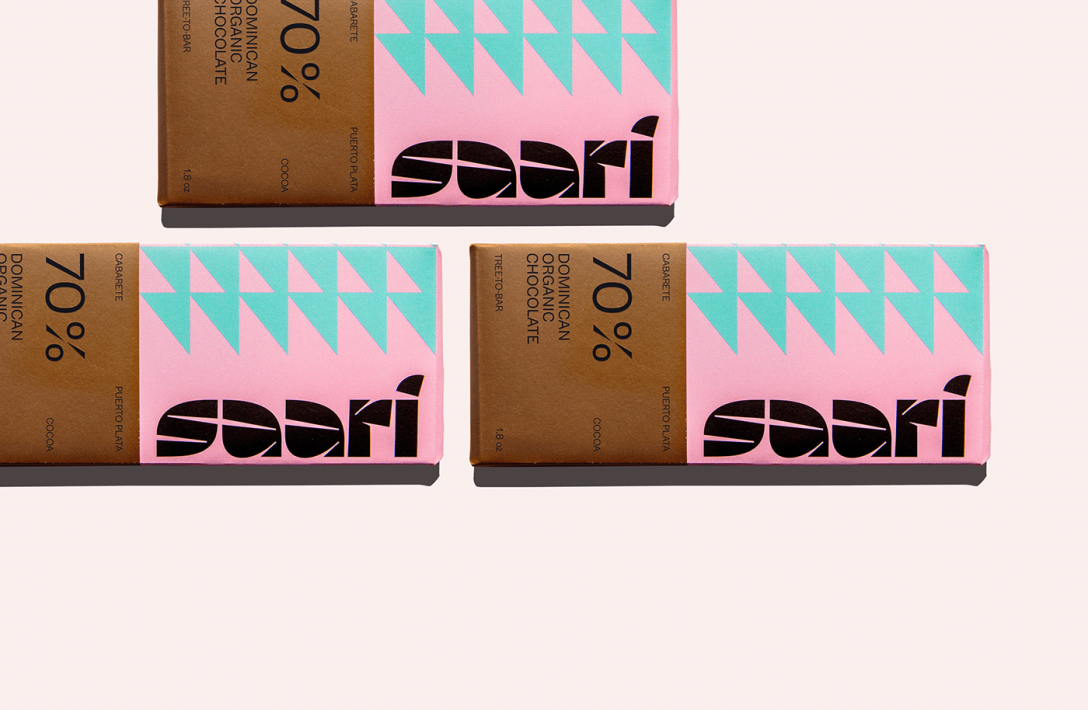 极简主义品牌包装设计-Saari Chocolate巧克力(图4)