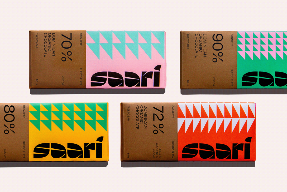 极简主义品牌包装设计-Saari Chocolate巧克力(图1)