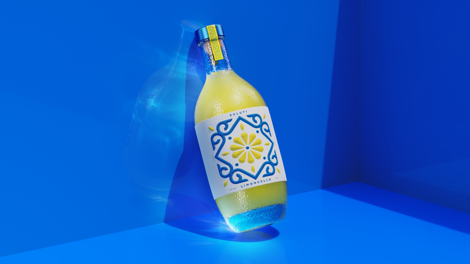 SALUTI开胃柠檬酒现代化包装设计(图6)