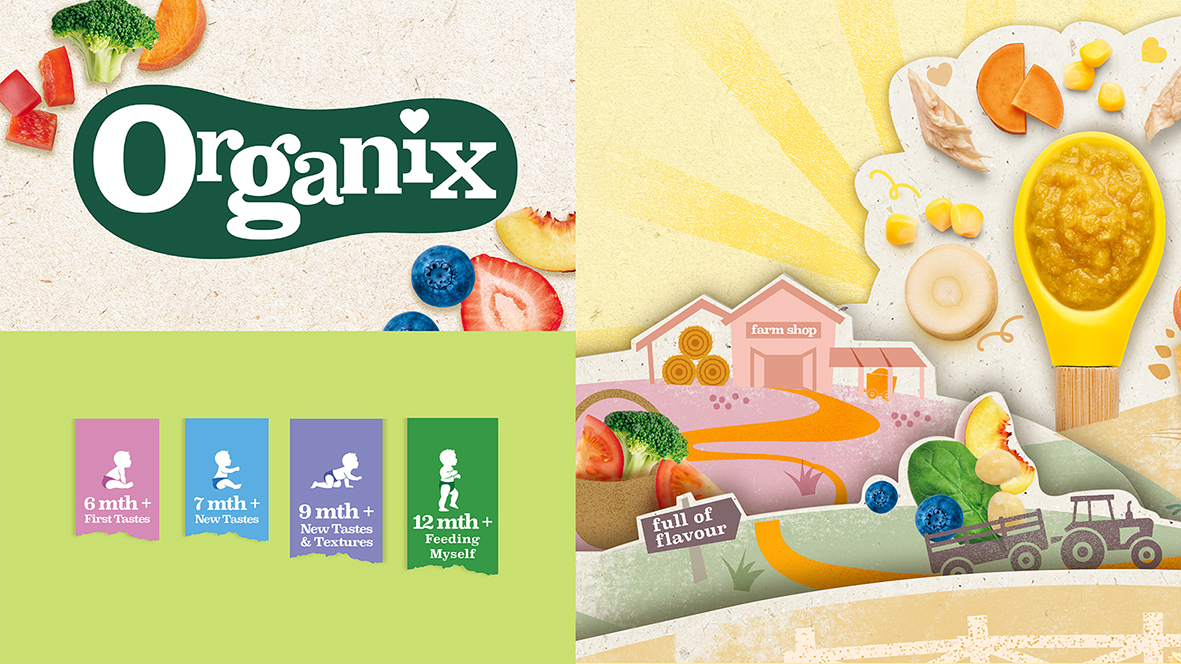 Organix 新系列即食食品包装设计(图2)