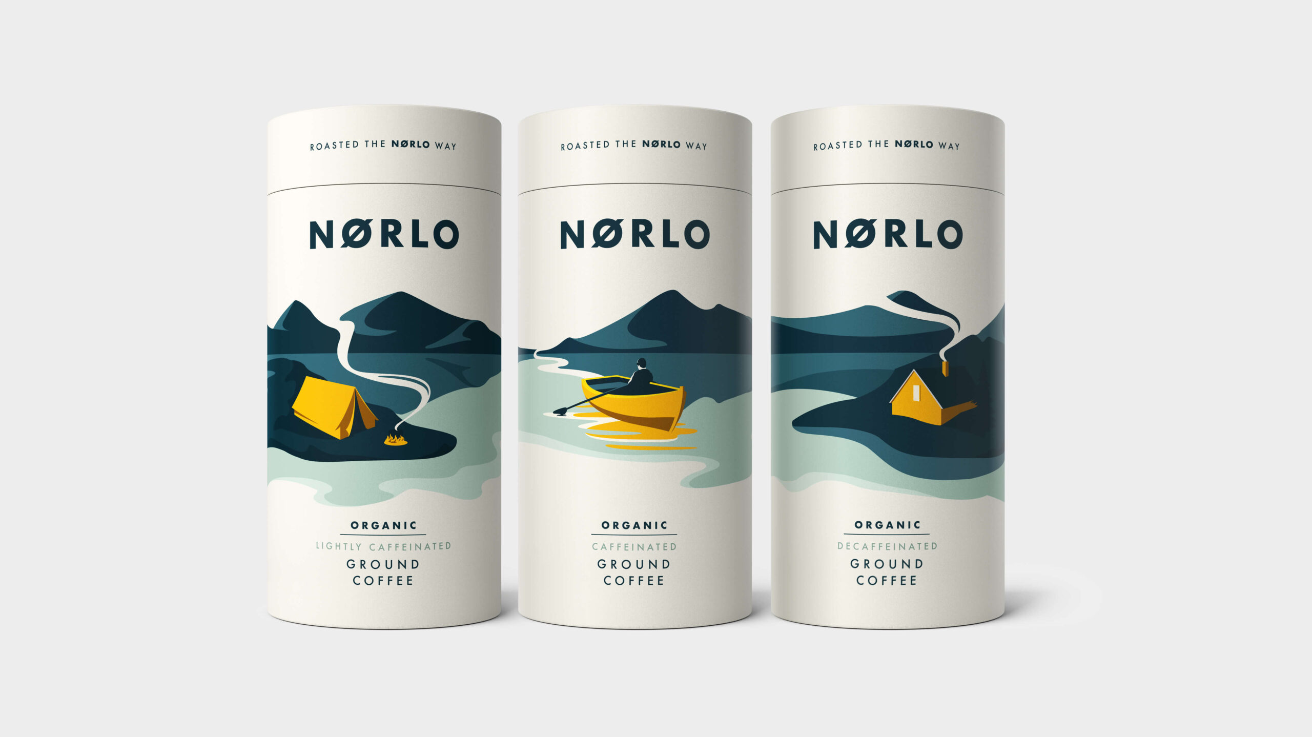 NORLO咖啡创意包装这样设计(图1)