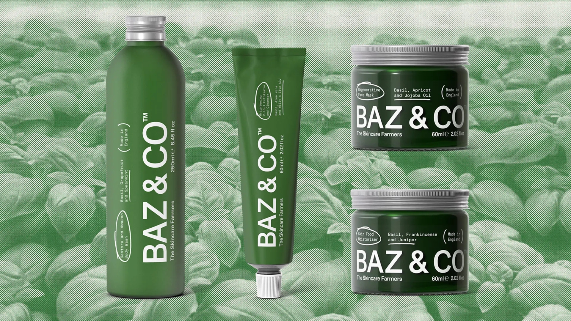 BAZ & CO 护肤品采用无限可回收材料的包装设计(图1)