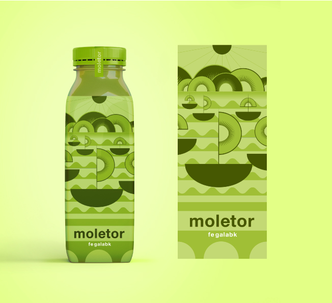 越南Moltor天然果汁饮料系列包装设计(图2)