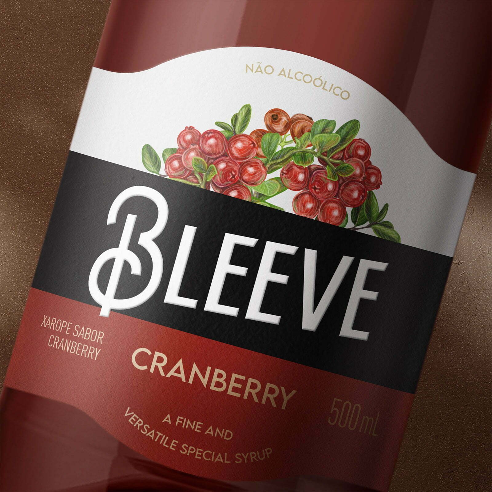 BLEEVE水果浓缩饮料个性化视觉包装设计(图3)